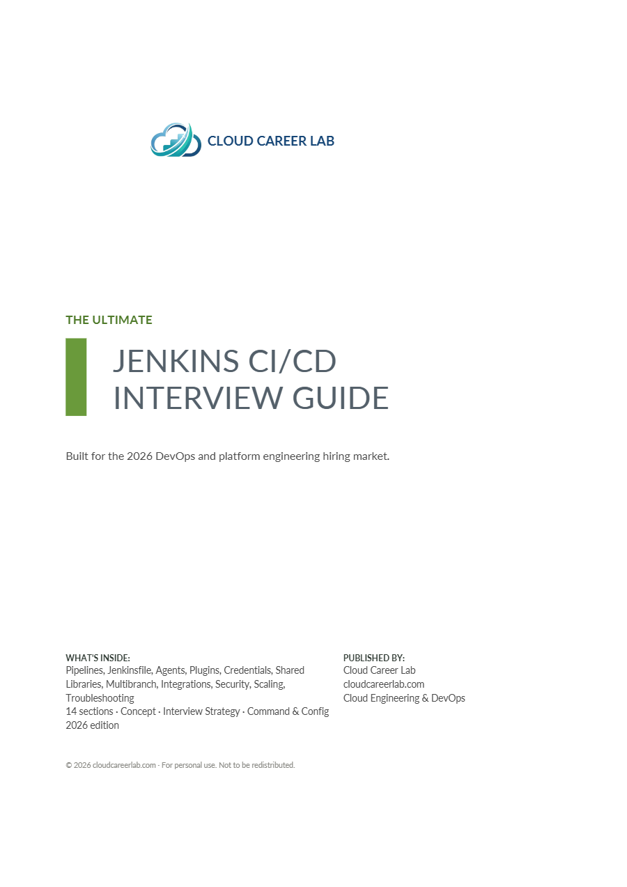 The Ultimate Jenkins CI/CD Interview Guide 2026